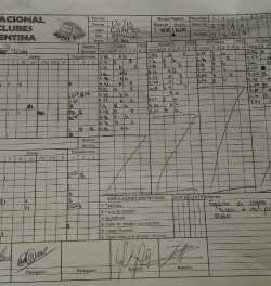 Planilla Liga A WATTAS 10 - CAP 11