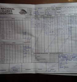 Planilla REGATAS 12 - CAAM 11