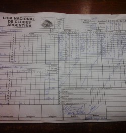 Planilla REGATAS 21 - ATLANTIS 8